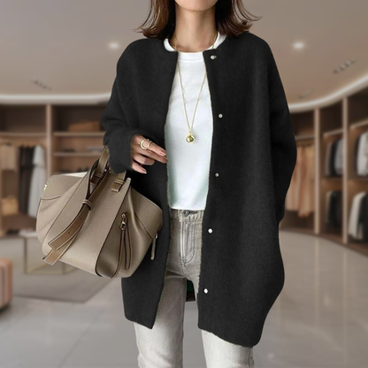 Women’s Longline Button Up Cardigan | Eliana