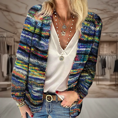Women’s Chunky Patterned Cardigan | Jenna