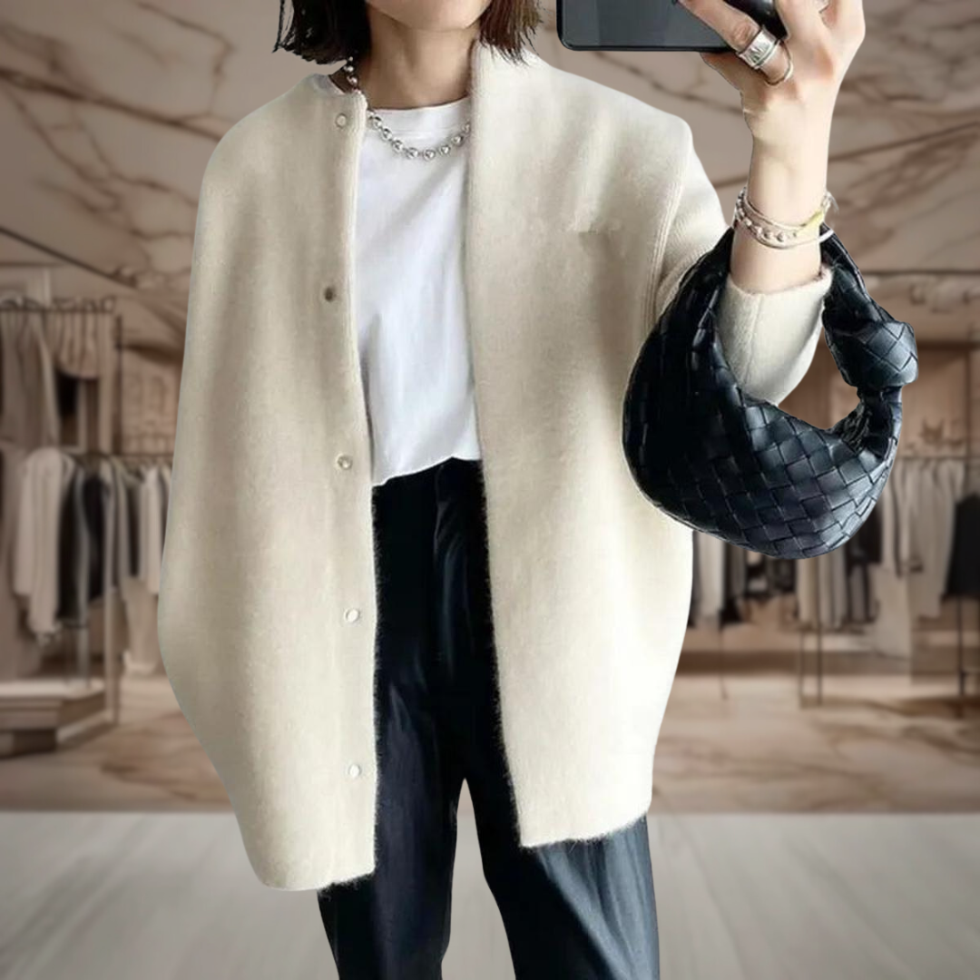 Women’s Longline Button Up Cardigan | Eliana