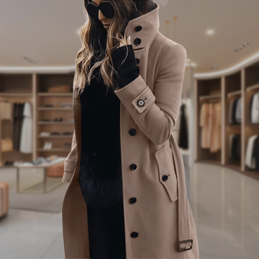 Women’s Long Trench Coat | Emelia